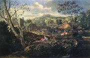 Nicolas Poussin Ideal Landscape oil painting picture wholesale